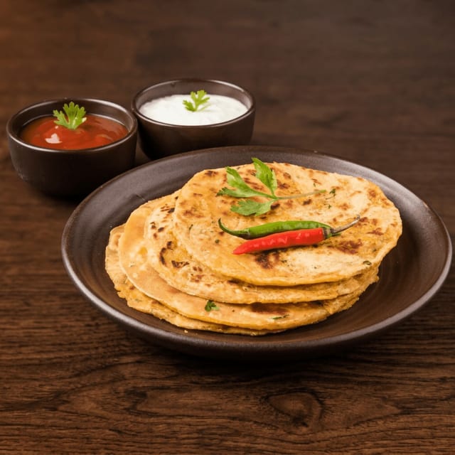 Aloo Paratha.