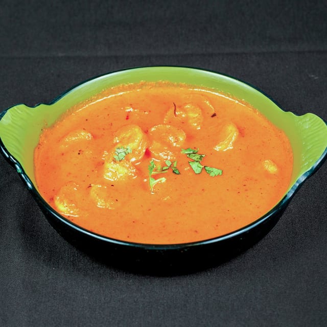 Shrimp Tikka Masala.