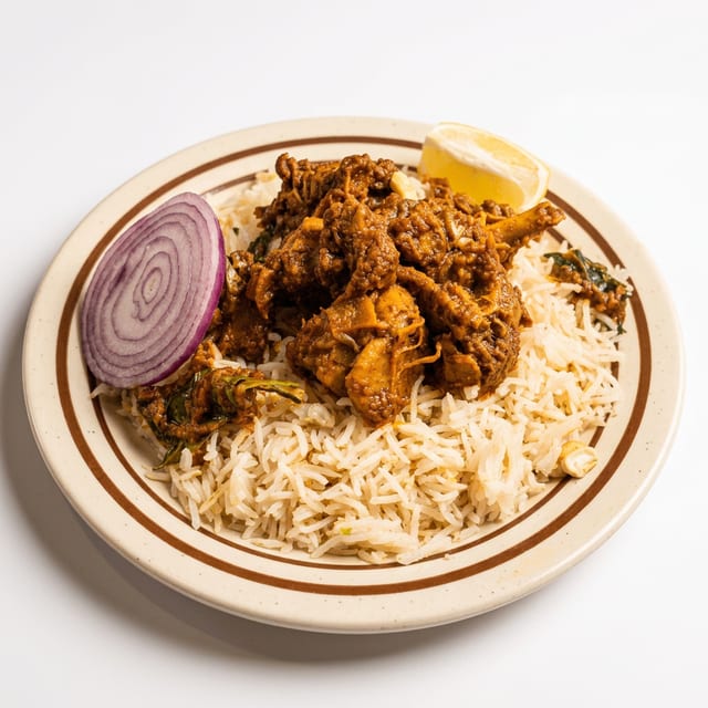 Chicken Fry Piece Pulav.