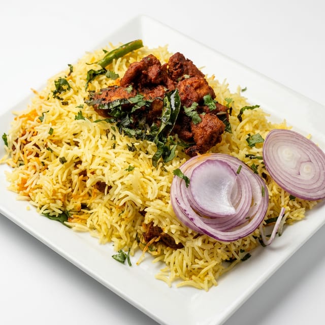 Vijayawada Chicken Biryani.
