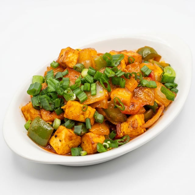 Chili Paneer.