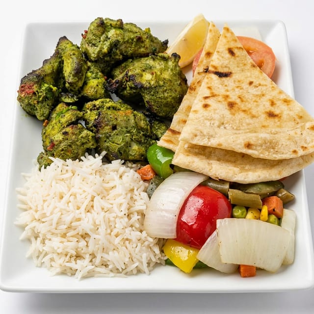 Hariyali Kabab.