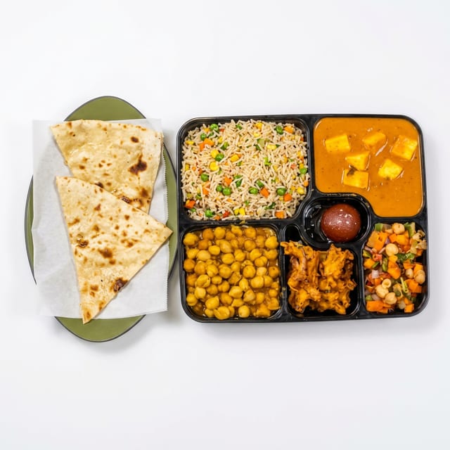 Paneer Butter Masala-Lunch Box.