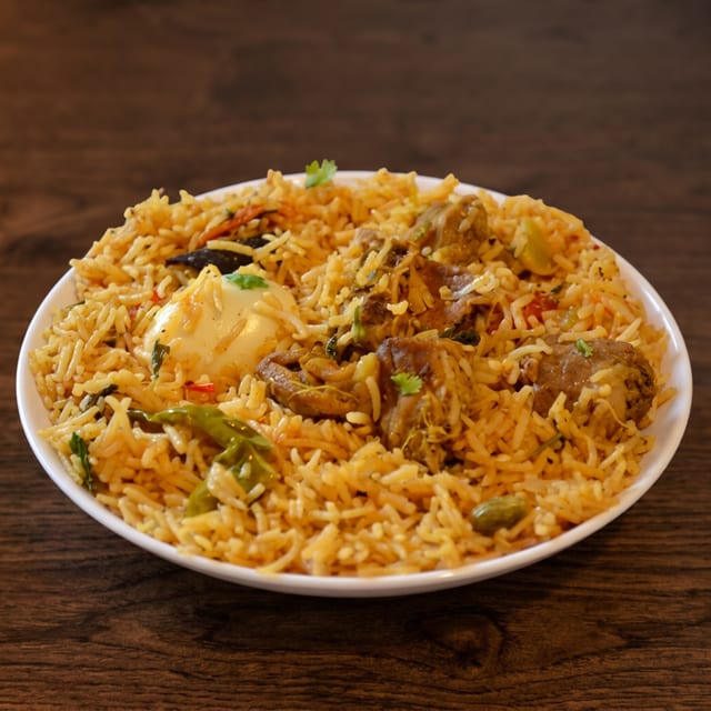 Chicken Regular Biryani.